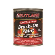 Rutland Black High Heat Paint 16 oz 81